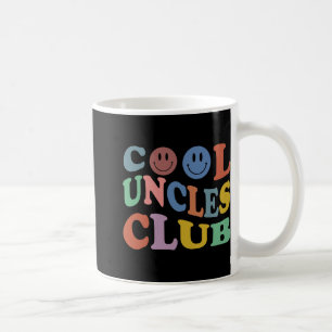Taza De Café Tío Club Sonrisa Cara Divertida Nueva Genial Retro