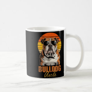 Taza De Café Tío Cool Retro Bulldog Divertido Vintage Amantes d