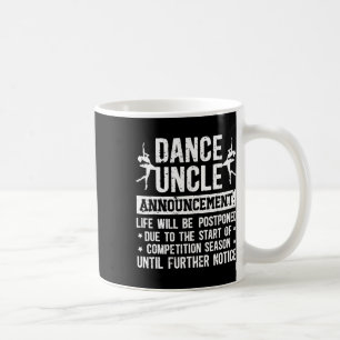 Taza De Café Tío De Baile Invitación Bailando Tío De Una Bailar