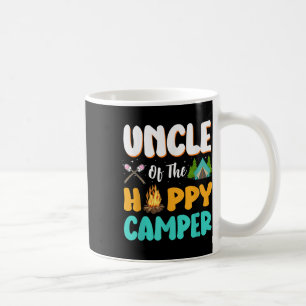 Taza De Café Tío de la familia Happy Camper cumpleaños de campi