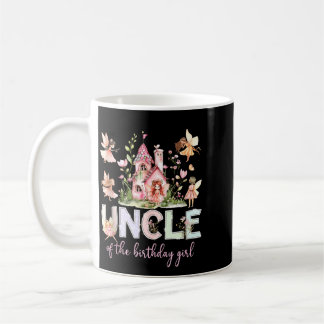 Taza De Café Tío de la familia mágica de hadas de la cumpleañer