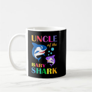 Taza De Café Tío Del Bebé Cumpleaños El Tiburón Tío Chris