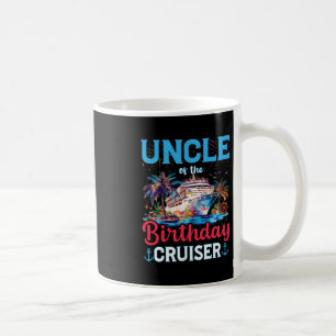 Taza De Café Tío Del Cumpleañero Crucero Divertido Crucero Cump