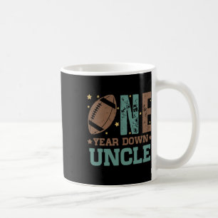 Taza De Café Tío del fútbol de 1 año de edad primer año abajo B