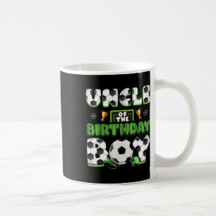 Taza De Café Tío Del Grupo De Fútbol Del Cumpleañero Familia Co