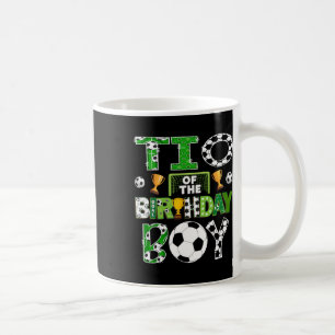 Taza De Café Tío del niño de cumpleaños jugador de fútbol día d