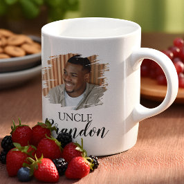 Taza De Café Tío fotográfico personalizado