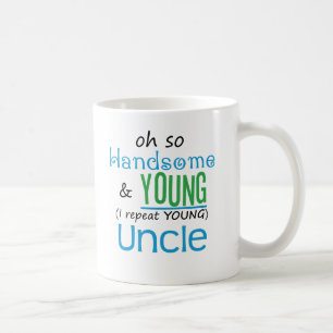 Taza De Café Tío hermoso y joven