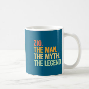 Taza De Café Tío Hombre Mito Leyenda Diseño Retro