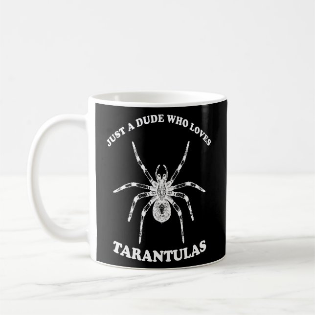 Taza De Café Tío Que Ama A Los Tarantulas Hombres Tarantula (Izquierda)