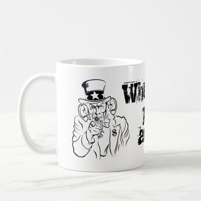 Taza De Café Tío Sam (Izquierda)