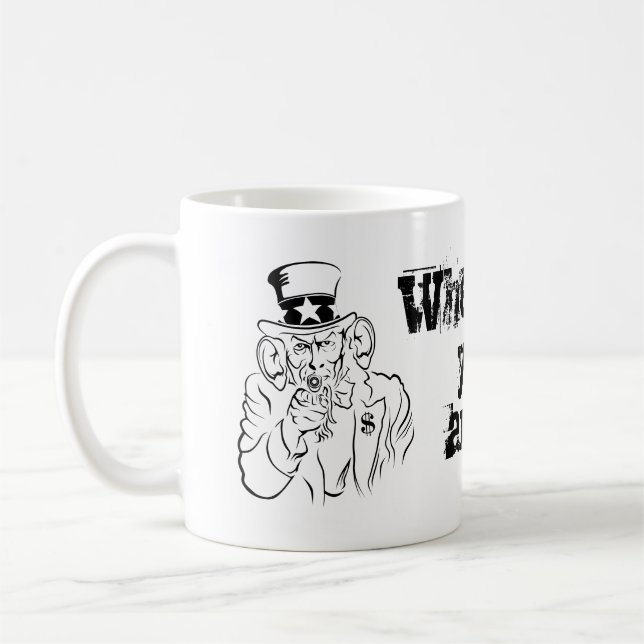 Taza De Café Tío Sam (Izquierda)