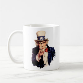 Taza De Café Tío Sam dice que no se solicite