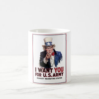 Taza De Café Tío Sam "le quiero "
