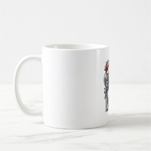 Taza De Café Tío Sam Patriótico Esqueleto Patriota Oscuro Esque