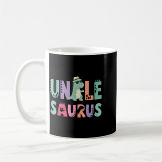 Taza De Café Tío Saurus Papá Dinosaurio Cumpleaños 3 años T-Rex
