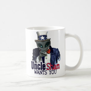 Taza De Café Tío Sham Quiere Que Muertes