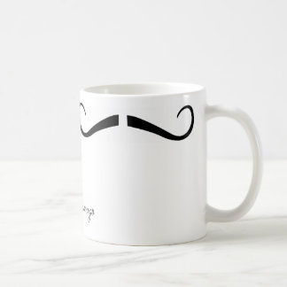 Taza De Café tipo 12 (dos de los moustachemugs en uno)