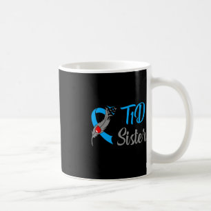 Taza De Café Tipo 1 Diabetes Hermana Diversión T1D Conciencia