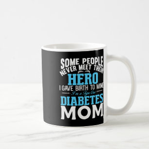 Taza De Café Tipo 1 Diabetes Mamá Madre T1d Conciencia sobre la