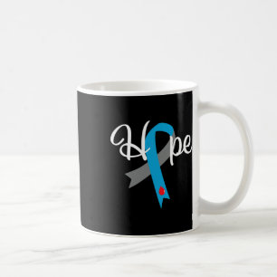 Taza De Café Tipo 1 Diabetes T1d Esperanza Conciencia Cinta Reg