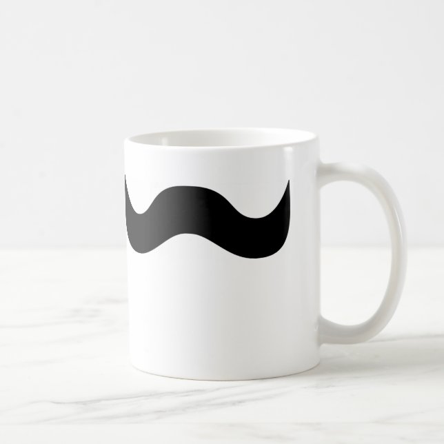 Taza De Café tipo 7 de los moustachemugs (Derecha)