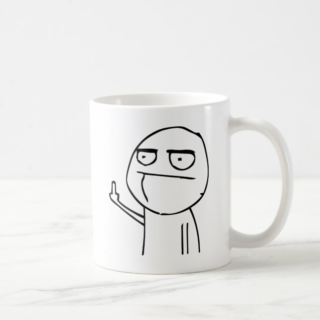 Taza De Café Tipo de F U (Derecha)