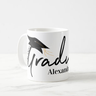 Taza De Café Tipo de graduado y clase de nombre de Mug
