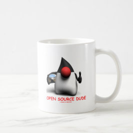 Taza De Café Tipo de Open Source (duque del analista de