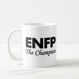Taza De Café Tipo de personalidad el ENFP  el campeón