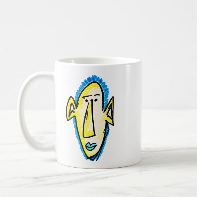 Taza De Café Tipo fluorescente (Izquierda)