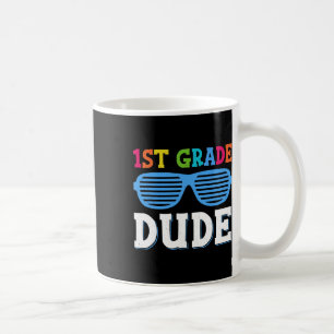Taza De Café Tipo genial maestros de primer grado estudiantes v