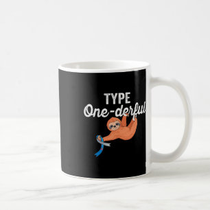 Taza De Café Tipo Onederful Perezoso Lindo Perezoso Diabetes Ti