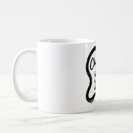 Taza De Café Tipografía de Arte Minimalista de Chai