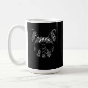 Taza De Café Tipografía de Bulldog Francés