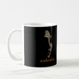Taza De Café Tipografía de Mujer Indomable