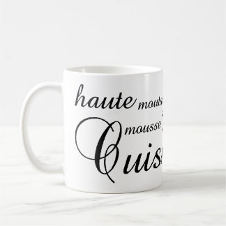 Taza De Café Tipografía del ~ de la cocina de Haute