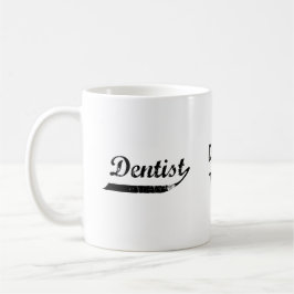 Taza De Café Tipografía dentista