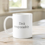 Taza De Café Tipografía divertida de bolas de póleo simple Mini<br><div class="desc">Disfrute de su café con un toque de humor con la tipografía divertida de bolas de bolas de bolas Minimalistas simple de café. Esta elegante taza presenta un diseño limpio y minimalista con ingeniosos dichos de pickleball que le dan una sonrisa en la cara. Fabricado con cerámica de alta calidad,...</div>