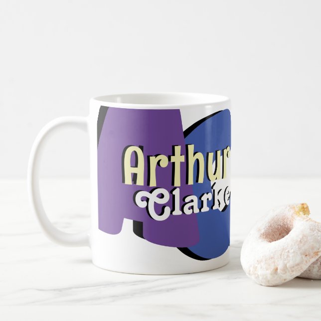 Taza De Café Tipografía Guay diseñada por personalizados (Con donut)