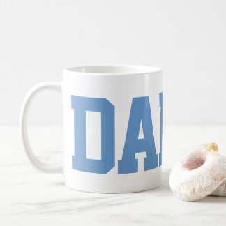 Taza De Café Tipografía minimalista de Papi Azul