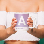 Taza De Café Tipografía moderna de color amarillo rosa aura<br><div class="desc">La tipografía moderna elegante aura natural pastel gradiente cumpleaños,  aniversario,  Pascua,  día de madres y padres,  Navidades,  graduación</div>