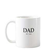 Tipografía Moderna Papá Establecido