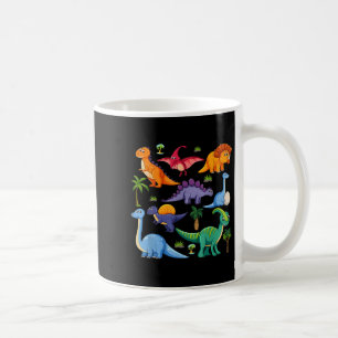 Taza De Café Tipos de Dinosaurios Gráficos De Mi Dinosaurio Gua