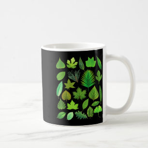 Taza De Café Tipos de hojas de árboles Biología Naturaleza Educ