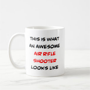 Taza De Café tirador de rifles de aire, impresionante