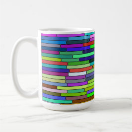 Taza De Café Tiras 15 oz Mug