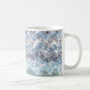 Taza De Café Tiras azules Mug