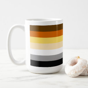 Taza De Café Tiras de Orgullo del oso