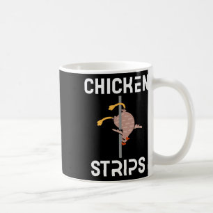 Taza De Café Tiras de Pollo Baile Divertido Pollo Barbacoa Byrb
